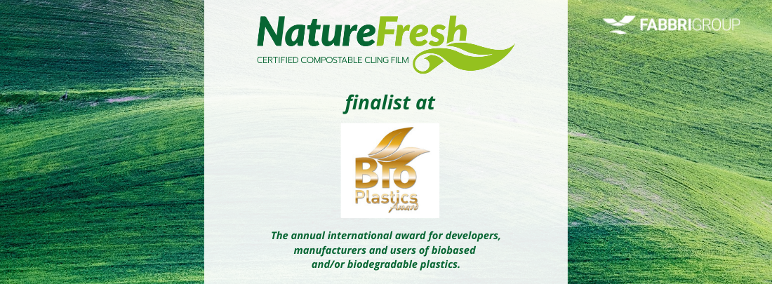 Nature Fresh finalist in the Global Bioplastics Award 2020/21