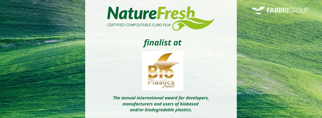 Nature Fresh finaliste du Global Bioplastics Award 2020/21