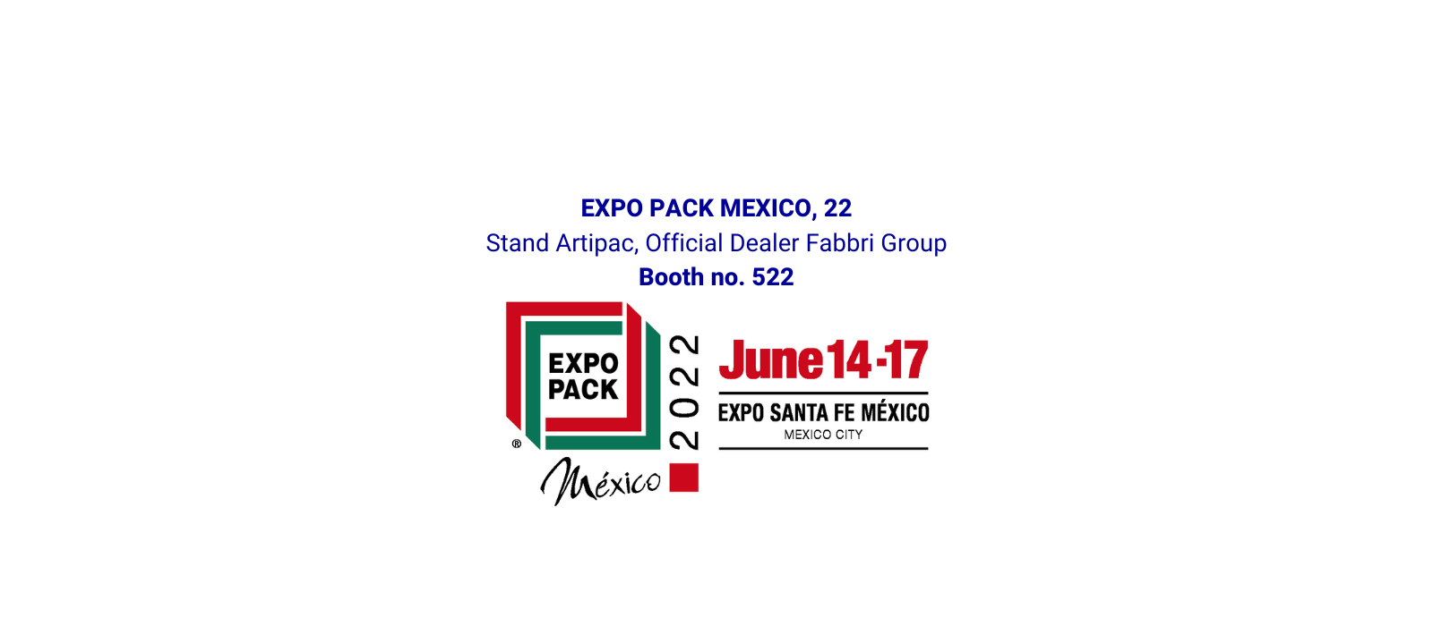Appuntamento a EXPO PACK MEXICO per Gruppo Fabbri