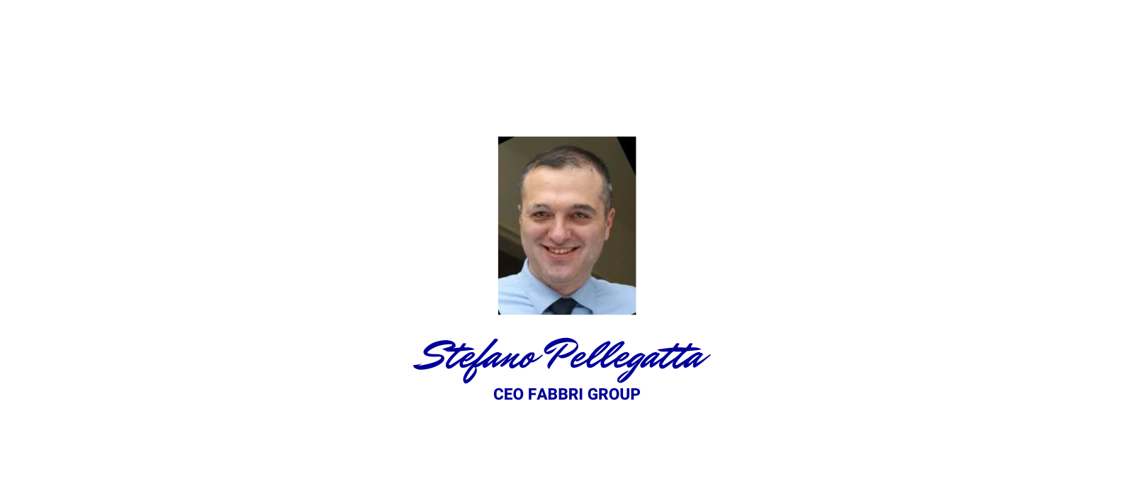 Stefano Pellegatta is the new CEO of Fabbri Group