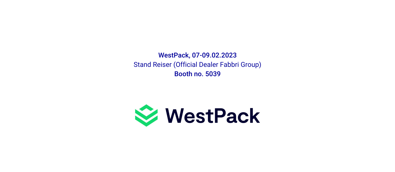 Gruppo Fabbri a WestPack 2023