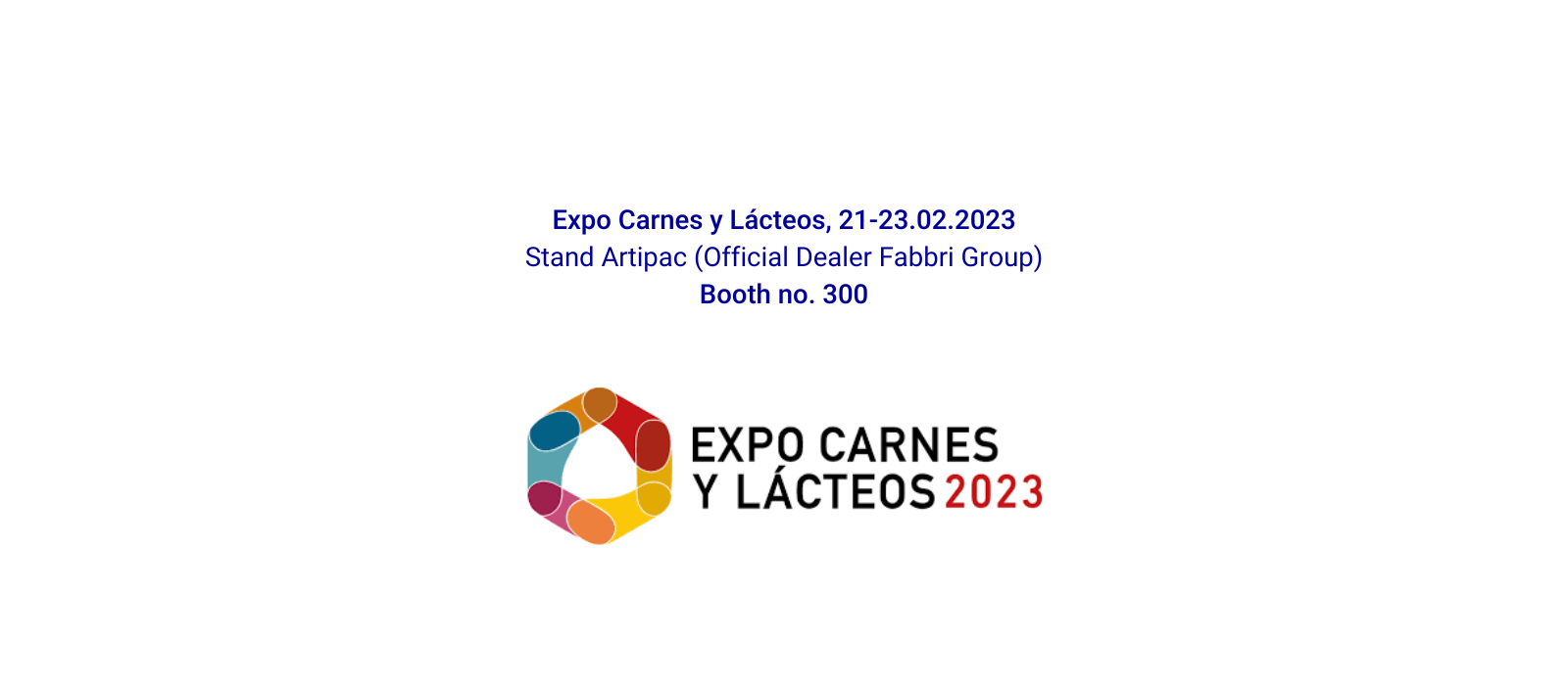 Appointment in Mexico, at Expo Carnes y Lácteos 2023!