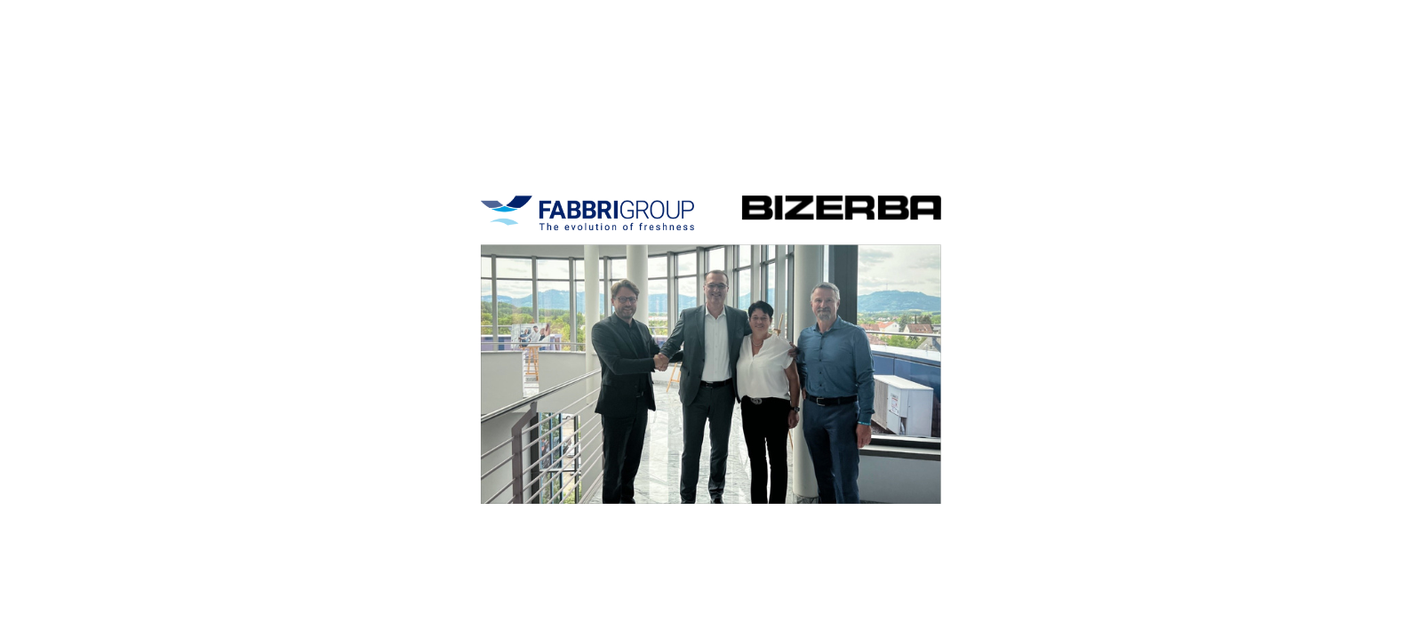 Gruppo Fabbri e Bizerba sviluppano innovative soluzioni combinate e integrate per il confezionamento con film estensibile