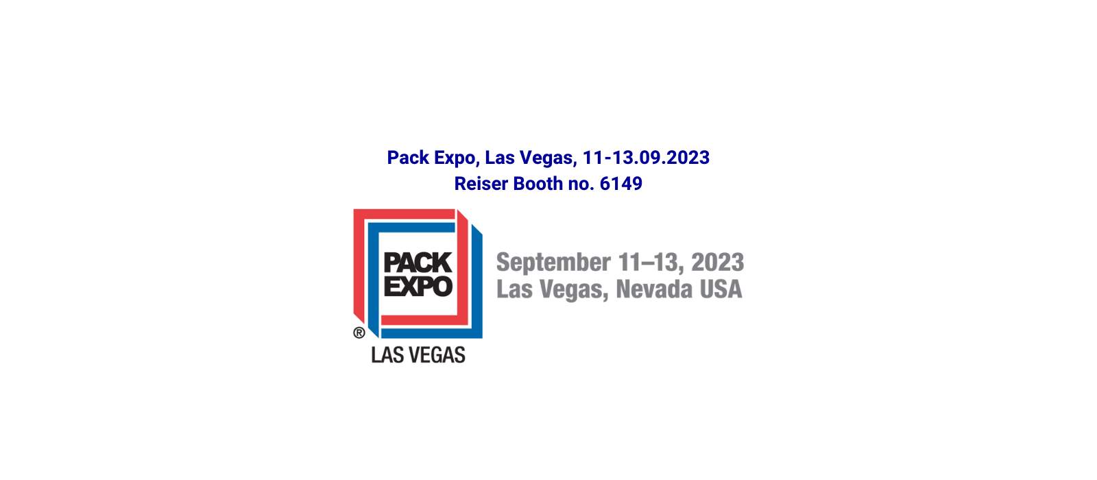 Pack Expo Las Vegas: new appointment for Fabbri Group