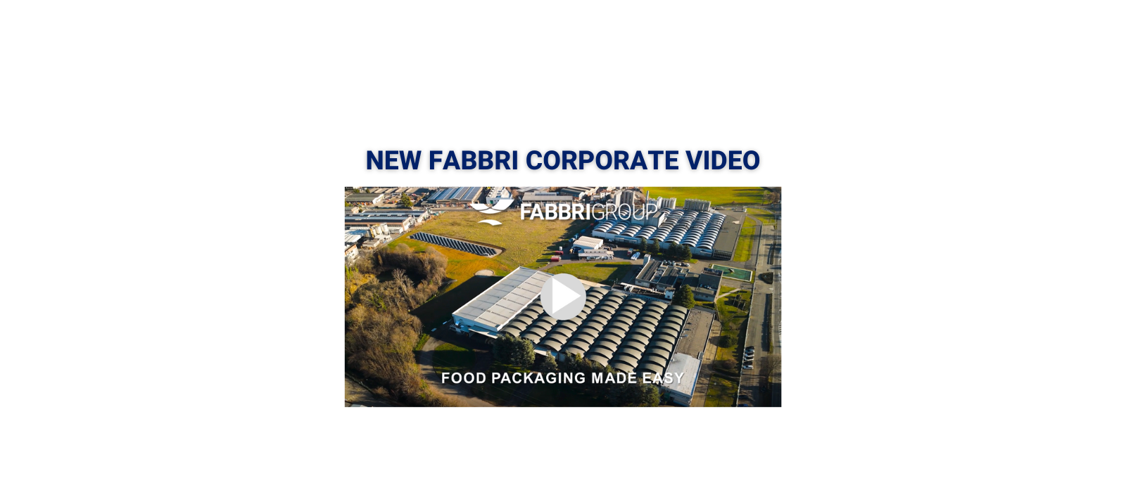 New Fabbri corporate video