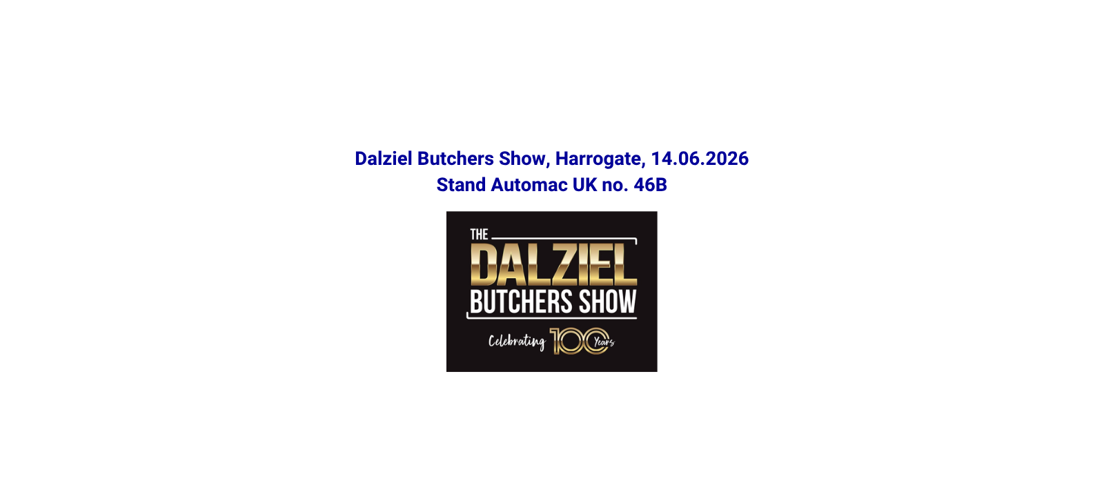 Dalziel Butchers Show: nuovo appuntamento per Gruppo Fabbri