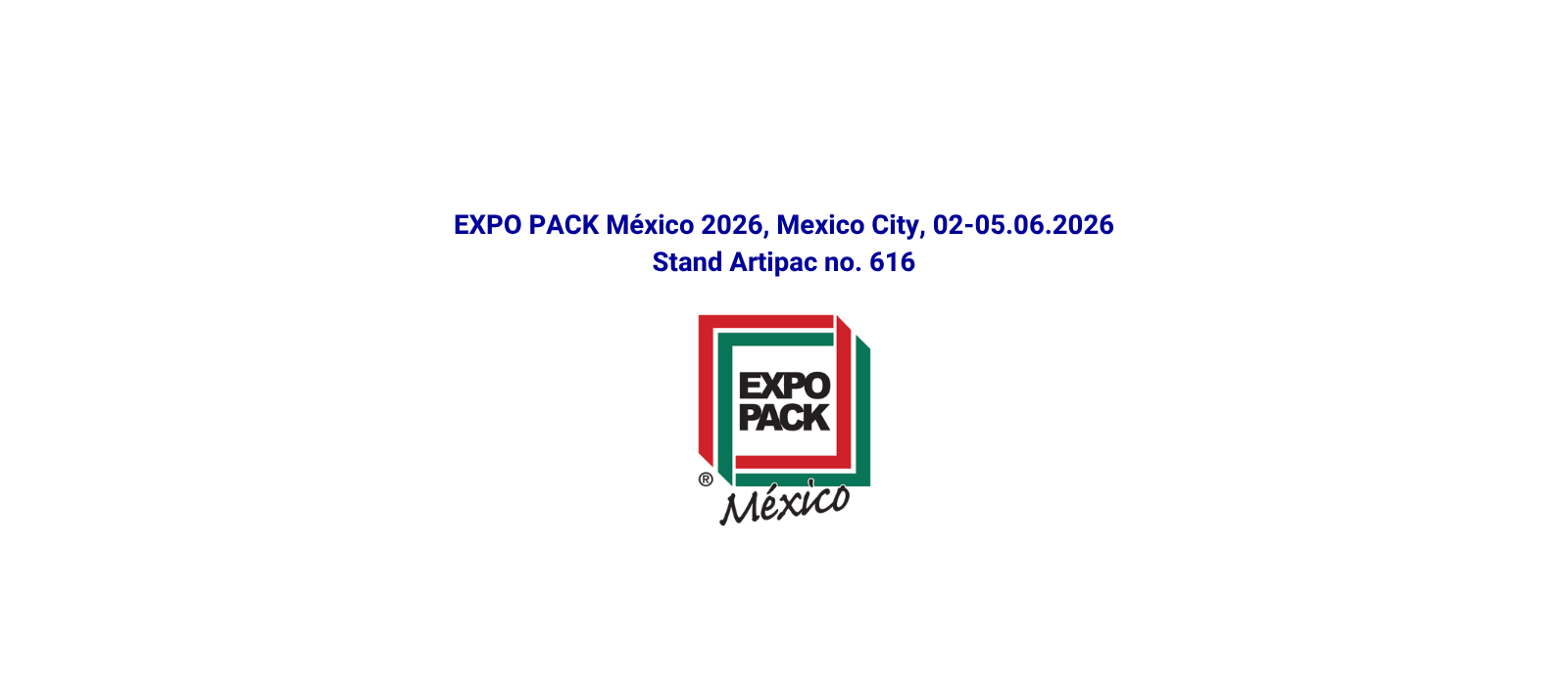 Gruppo Fabbri e Artipac vi aspettano a EXPO PACK México 2026